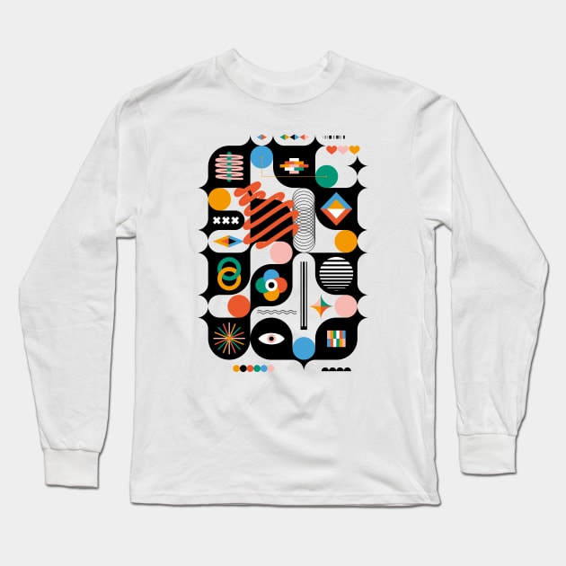 Connections Long Sleeve T-Shirt by PosterLad